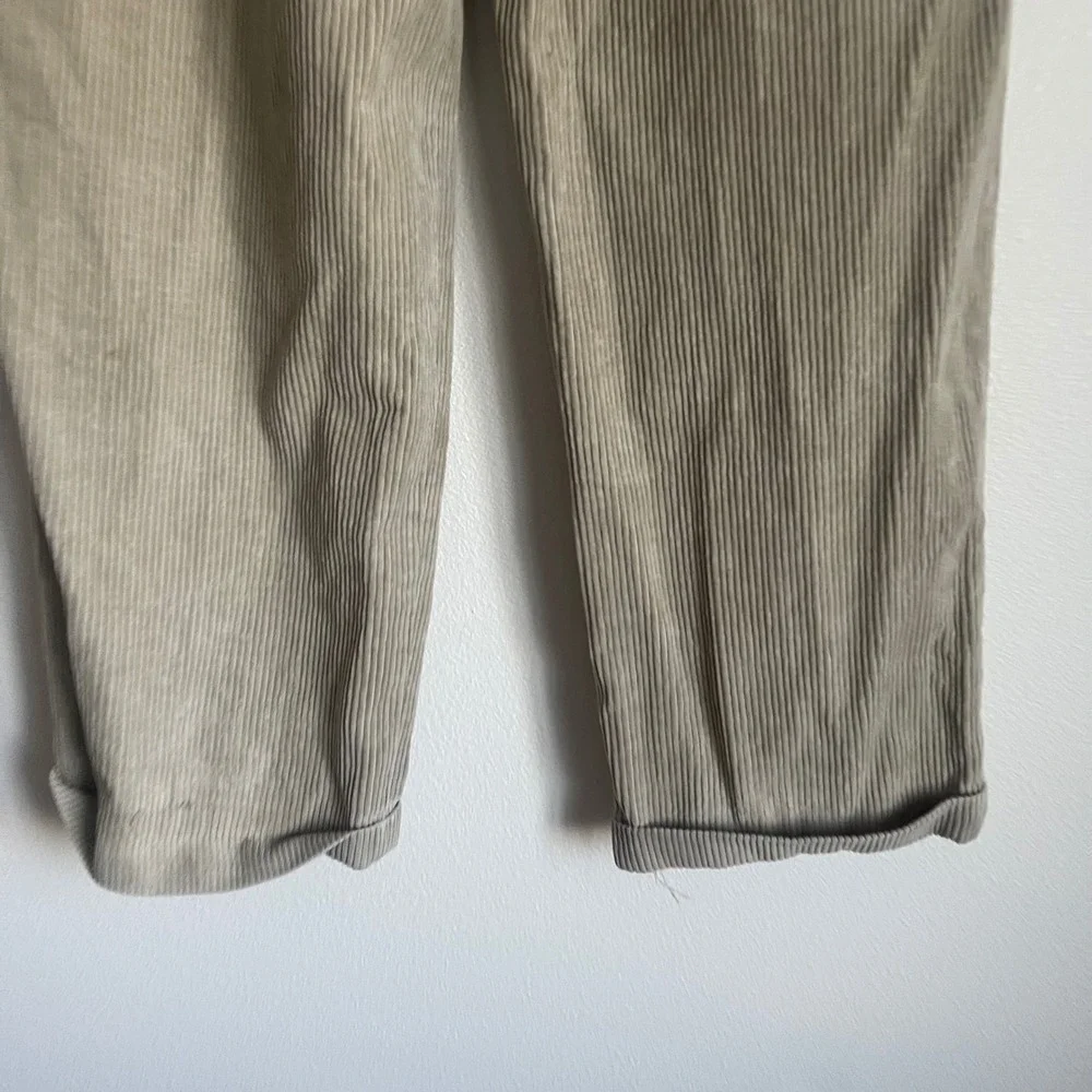 Burberry Beige‎ Corduroy Cotton Trouser Pants Size